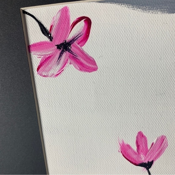 Original Artwork Acrylic on Canvas Sheet Impressionism Simple Design 12 x 16 - Picture 9 of 12